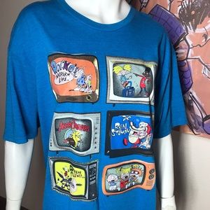 Classic Nickelodeon 90’s Cartoons Tee